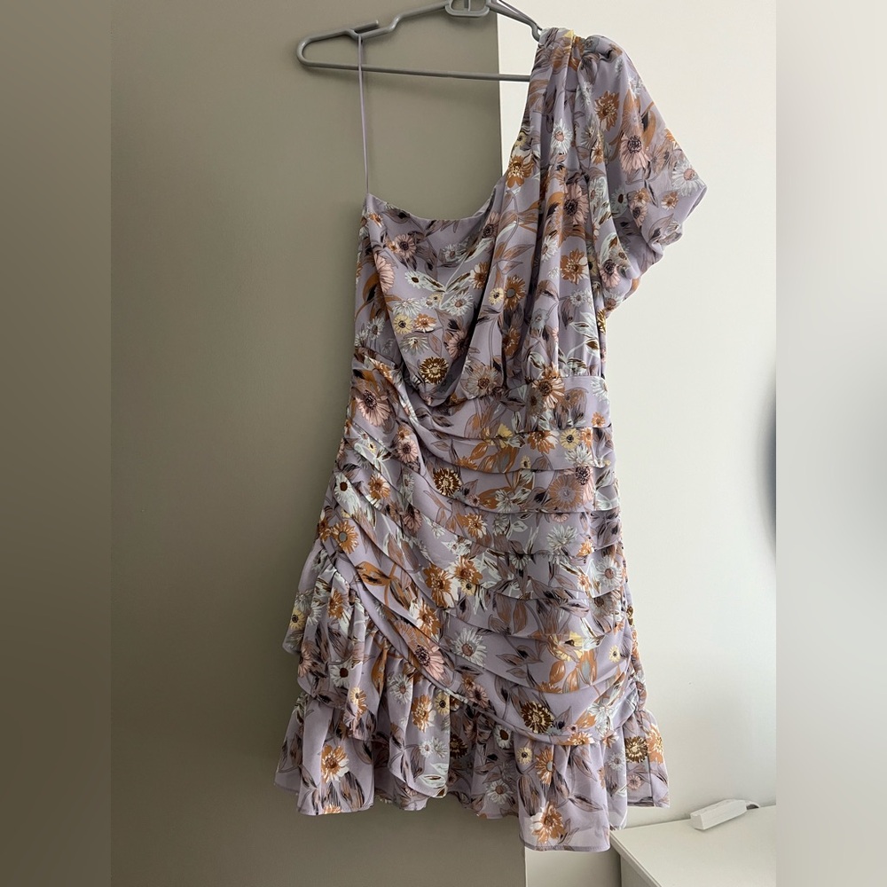 Astr Floral Mini Dress